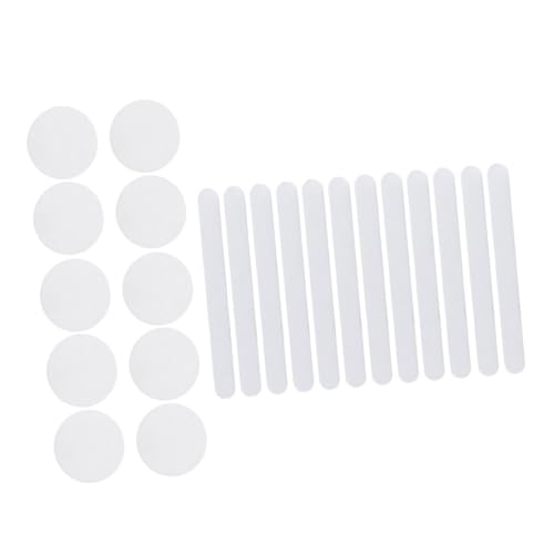 22Pcs Non Slip Transparent Bathroom Stickers Adhesive Decals for Bathtubs Stairs Removable Skid Strips Enhance Safety Smooth Surfaces Easy to Install