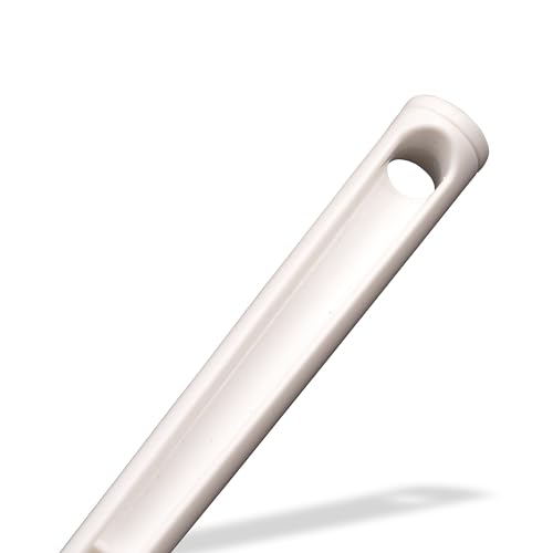Sparta Flo-Pac Toilet Bowl Brush for Commercial Restrooms, Heavy Duty Toilet Brush with Plastic Handle for Bathrooms, 11 Inches, White