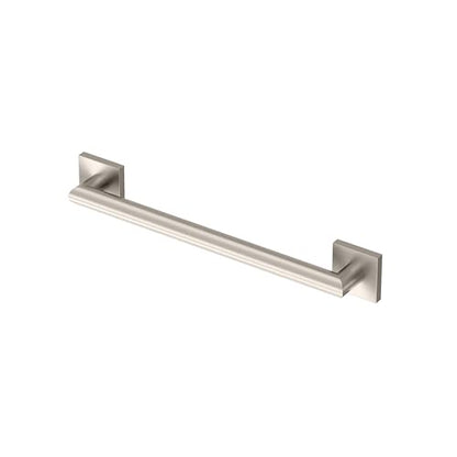 Gatco 661SN Glam Too 18" L Grab Bar, Satin Nickel/ADA Compliant Stainless Steel Safety Grab Bar for Bathroom - color: Satin Nickel, size: 18 Inch