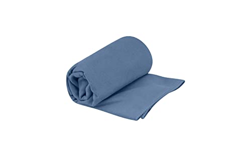 Sea to Summit Drylite Towel, Lightweight Camping and Travel Towel - color: Moonlight Blue, size: Small