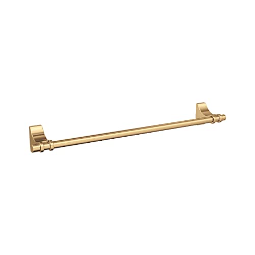 Amerock BH36053CZ | Champagne Bronze Towel Bar | 18 inch (457 mm) Center-to-Center Towel Rack | Davenport | Bathroom Towel Holder | Bathroom Hardware | Bath Accessories - color: Champagne Bronze, size: 18 Inch (457 mm)