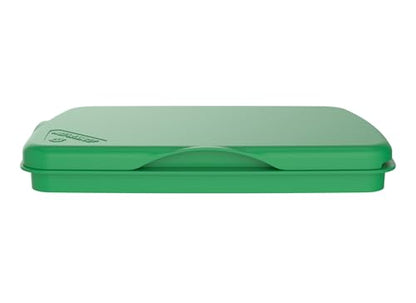 Rev-A-Shelf 32 Qt Under Sink Garbage Can Lid for Base Kitchen and Bathroom Cabinet, Replacement Plastic Trash Bin Lid Only, Green, RV-32-LID-G-1-40 - color: Green, size: 32 QT