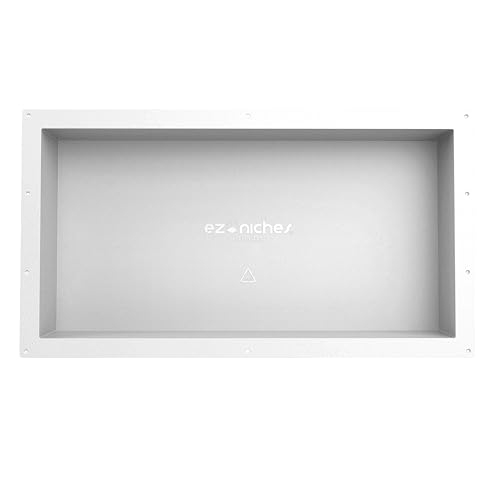 USA - Ready for Tile Niche Preformed Bathroom Recess It Shower Shampoo Shelf (16" X 32")