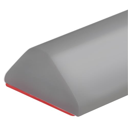 39" Collapsible Shower Threshold Water Dam Shower Barrier Keeps Water Inside Threshold Dry and Wet Separation Retention System Suitable for Bathroom Kitchen Sink Bathtub - color: Grey, size: 39"
