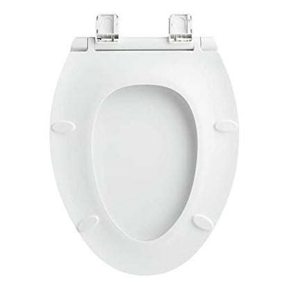Signature Hardware 481270 Elongated Closed - Front Toilet Seat and Lid with Soft Close