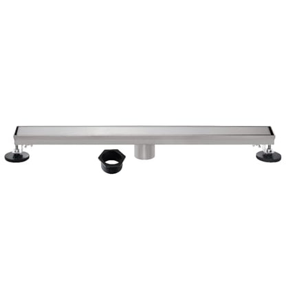 Kingston BSF2828 Stainless Steel Linear Shower Drain, Brushed Nickel - color: Brushed Nickel
