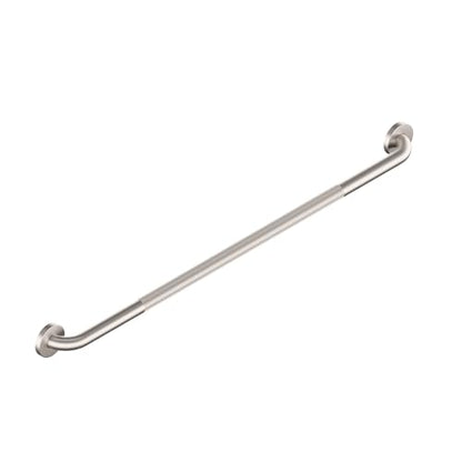 HEALTHCRAFT Easy Mount Grab Bar 42", ADA Stainless Rail - Knurled Stainless | Concealed screws, clean install, compatible with Easy Mount Anchor - color: Knurled Stainless Steel, size: 42" Inch