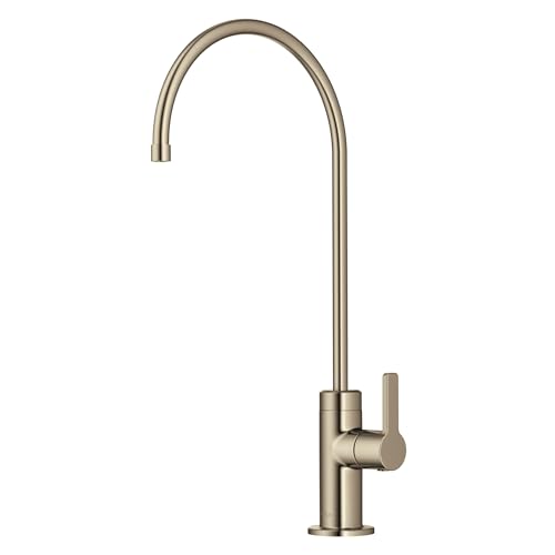 KRAUS Oletto Single Handle Drinking Water Filter Faucet for or Water Filtration System in Spot-Free Antique Champagne Bronze, FF-103SFACB - color: Spot Free Antique Champagne Bronze, style: Filter Faucet