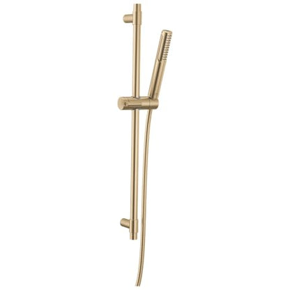 Delta 2-Setting Brushed Gold Wall Mount Handheld Shower Head with ProClean Spray, Hand Held Shower Head and Hose with High Pressure Spray, Lumicoat Champagne Bronze 51537-CZ-PR - color: Lumicoat Champagne Bronze