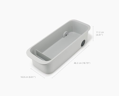 Joseph Joseph CupboardStore Easy-Access Wheeled Storage Caddy – Under-Sink Kitchen Organizer, Made from Recycled Plastic - size: Regular