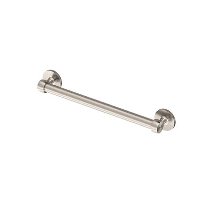 Gatco 621SN Gibson 18" L Bathroom Grab Bar, Satin Nickel, ADA Compliant Stainless Steel Safety Grab Bar - color: Satin Nickel, size: 18''L