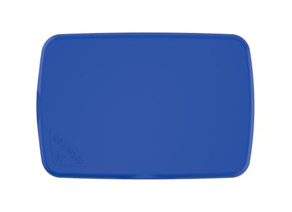 Rev-A-Shelf 32 Qt Under Sink Garbage Can Lid for Base Kitchen and Bathroom Cabinet, Replacement Plastic Trash Bin Lid Only, Blue, RV-32-LID-22-1 - color: Blue, size: 32 QT