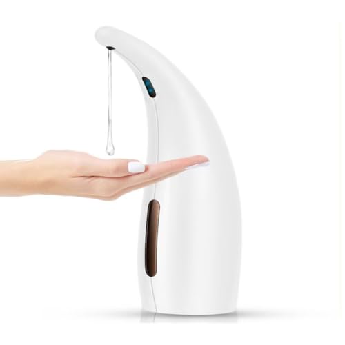 Soap Dispenser,Touchless Bath Kitchen Countertop Automatic Soap Dispenser with Infrared Motion Sensor,IPX6 Waterproof.Perfect for Bathroom and Kitchen. - color: White-fixed Dispenser
