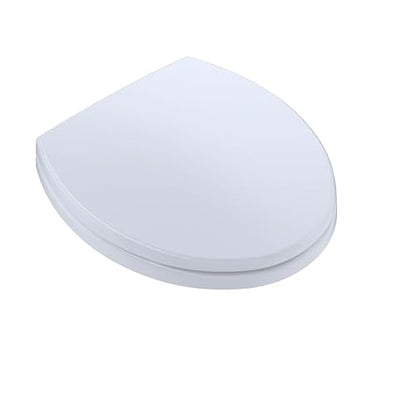 TOTO® SoftClose®Slow Close Round Toilet Seat and Lid,Cotton White - SS113#01 - color: Cotton White, size: Round