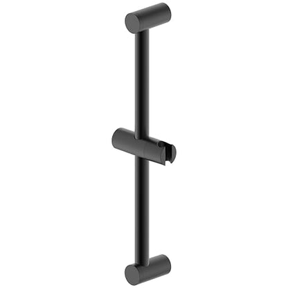 Shower Slider bar 18 Inches with Adjustable Handheld Shower Head Holder for Bathroom Shower Bar for Shower Head Stainless Steel Sliding bar with ABS Slider Matte Black Finished DT5961MT Duttao - color: Matte Black