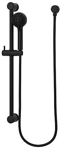 Price Pfister Pref, LG16-500B, ADA Handheld Shower with Slide Bar, Matte Black - color: Matte Black