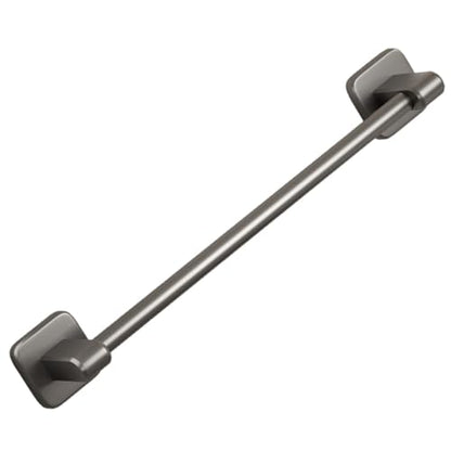 BESPORTBLE Punch-Free Adhesive Towel Bar for Bathroom Wall 50cm Gray Self Adhesive Towel Rack Single Rod Holder for Kitchen and Shower Door