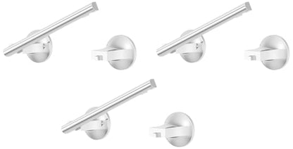 Pfister Pfirst Modern Toilet Paper Holder, Bathroom Tissue Holder, Wall-Mounted, Screw-in, Polished Chrome Finish, BPHPFM0C (Pack of 3) - color: Polished Chrome, size: 3 Pack