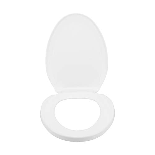 Renovators Supply Manufacturing White Plastic Soft Close Toilet Seat Elongated Slow Close Toilet Seat With Adjustable Mounting Hardware Pack Of 3 - color: White, size: Pack of 3