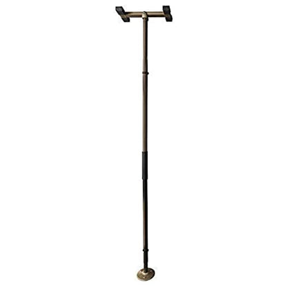 Sure Stand Straight Pole, Elderly Tension Mounted Floor to Ceiling Transfer-Pole, Bathroom Safety Assist Grab Bar and Stability Rail, Deep Bronze - color: Deep Bronze, size: Sure Stand Straight Pole