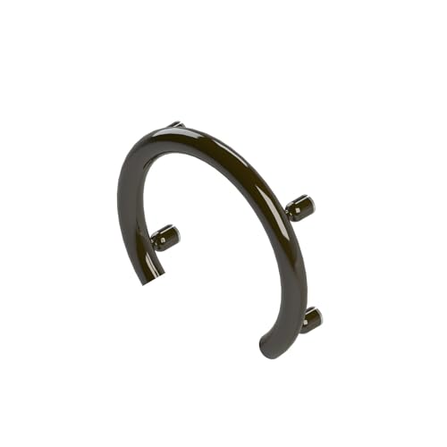 Accent Ring 13" Circular ADA Grab Bar - Oil Rubbed Bronze, 500 Lbs | Ring-style designer grab bar, decorative and safety-rated, 500 lbs - color: Oil Rubbed Bronze