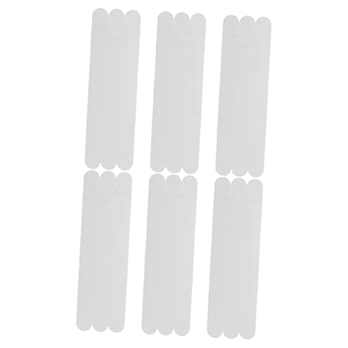 6pcs Non-Slip Tape Adhesive Bathtub Non Slip Bathtub Stickers Bathtub Mat Non- Bathtub Accessories Shower Non Large Bathtub Slip Stickers Bathtubs Grab Bath Stickers Non Slip White - size: 6 pcs