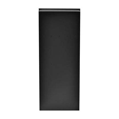 Recessed Toilet Paper Holder in Wall Tissue Toilet Roll Holder Stainless Steel recessed wall Niche Bathroom Toilet Paper Holder with Storage Cabinet for Kitchen Bedroom Hotel (27.5in-Black) - color: 27.5in-black