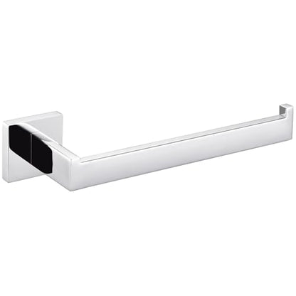 Angle Simple Towel Holder for Bathroom, Hand Towel Bar, Polished Chrome | Rustproof SUS304 Stainless Steel, Open Arm Hanger with Clean Modern Style, Ideal for Kitchen Shower Vanity Sink, Screw Mount - color: Polished Chrome