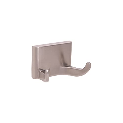 Design House Millbridge Bathroom Robe Hook, Satin Nickel | Wall Mount, Classic, Zinc, Hardware, 539197 - color: Satin Nickel, size: Robe Hook