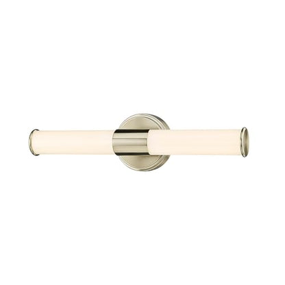 ML Lighting 2220-MG Trumann 1-Light Vanity, LED Modern Gold - color: Modern Gold, size: 18-Inch