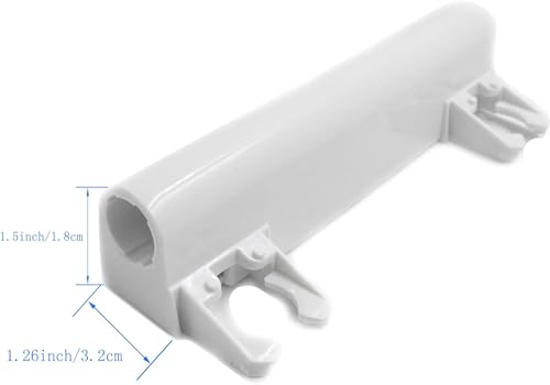 Toilet Seat Parts, Toilet Cover Repair Kit 1150464-0/1109093-0 Hinge Kit Hinges Assembly for Elongated Toilet Seat Compatible with Kohler