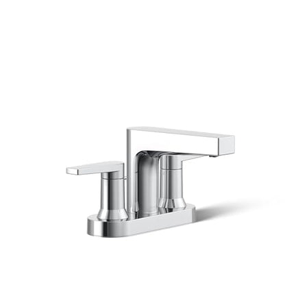 Kohler 97031-4-CP Taut® Centerset Bathroom Sink Faucet, 1.2 gpm, Polished Chrome - color: Polished Chrome