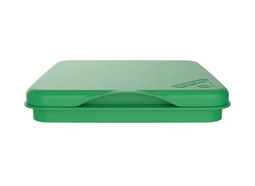 Rev-A-Shelf 27 Qt Under Sink Garbage Can Lid for Base Kitchen and Bathroom Cabinet, Replacement Plastic Trash Bin Lid Only, Green, RV-1024-LID-G-1 - color: Green, size: 27 QT