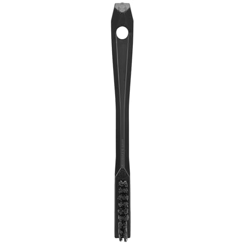 Vikan 44019 Detail Brush, 8.1", Extra Stiff, Black