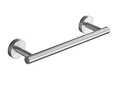 Towel Bar, 12-Inch Hand Towel Holder, Bathroom Accessories SUS304 Stainless Steel Towel Rack, Bath Hardware Brushed Nickel, Wall Mounted - color: Brushed Nickel, size: 12-Inch