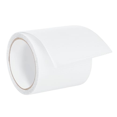 PATIKIL 4 Inch x 10 Feet Non-Slip Grip Tape, Waterproof Non-Abrasive Traction Tape Self-Adhesive Cushion Pad Strips for Handrails Game Controllers Ovens- 1 Roll (Clear) - color: Clear, size: 4 Inch x 10 Feet