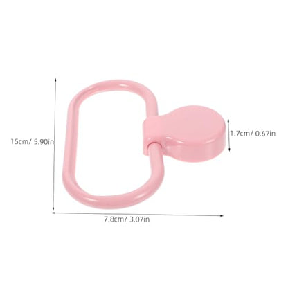 2Pcs Self Adhesive Towel Ring Elegant Plastic Hand Towel Holders for Kitchen and Bathroom No Drill Installation Space Saving Design Versatile Towel Hanger for Easy Use