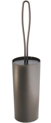 iDesign Loop Toilet Bowl Brush and Holder for Bathroom Storage - Bronze | Bathroom Storage - color: Bronze