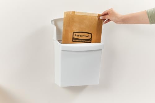 Rubbermaid Commercial Products Feminine Hygiene Sanitary Bin Bags, 50 Bags/Bundle, Durable, Disposable, for Restrooms in Restaurants/Hotels/Schools/Airports/Offices - style: 250 Waxed Bags