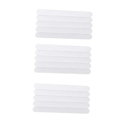 OUNONA 15Pcs Anti-Slip Tape Sticker, EVA Bathroom Safety Strips | Easy to Install, White Elegant Finish, Doorway and Corridor Use, Prevents Slipping