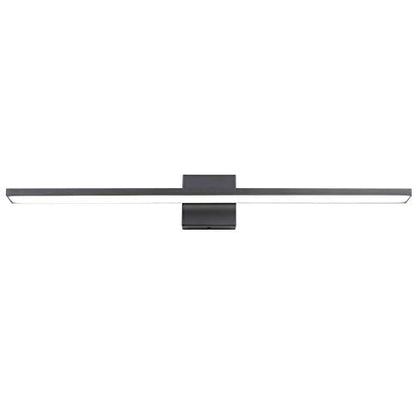 Ralbay 31.5inch Modern LED Black Vanity Light 28W Aluminum Frosted Acrylic for Bathroom Vanity Lighting Fixtures Cool White 6000K - color: Black, size: 31.5 inch