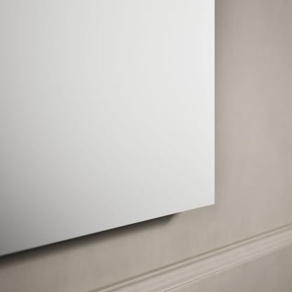 Kohler 99010-NA Verdera® Three-Door Bathroom Medicine Cabinet with Mirror, Surface-Mount Installed or Recessed Medicine Cabinet, Anodized Aluminum, 40 in. W x 30 in. H - size: 40" W x 30" H, style: Standard
