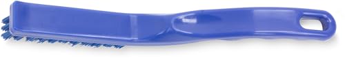 SPARTA Detail Brush Grout Brush, Crevice Brush with Hanging Hole for Bathroom, Kitchens, Countertop, Plastic, 9 Inches, Blue - color: Blue, size: 9 Inches