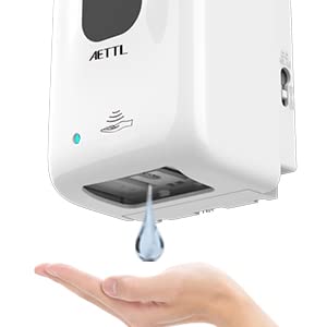 Soap Dispenser,Touchless Automatic Foaming Hand Sanitizer Dispenser Wall Mount, 40oz Motion Sensor Foam Liquid Refill Bottle Sanitizer Dispensing for Bathroom Kitchen Home - color: 1406