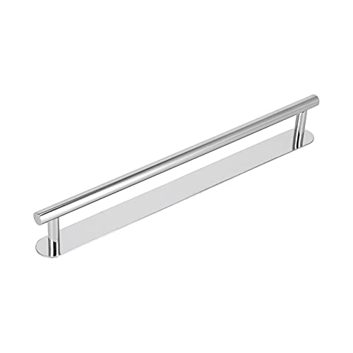 Stainless Steel Self Adhesive Towel Bar, Bathroom Towel Holder Wall Mounted No Drill Installation, Rust Towel Rack for Bath Kitchen Laundry Room (60cm) - size: 60cm