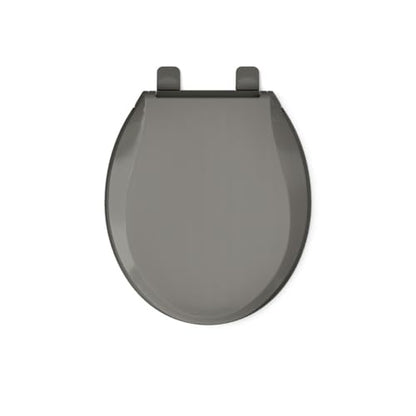 KOHLER 4639-RL-NY Cachet ReadyLatch Round Toilet Seat Soft Close, Thunder Grey (Pack of 2) - color: Thunder Gray, size: Round (Pack of 2)