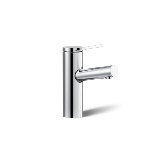 Kohler K-35048-4-CP Elate® Single-Handle Bathroom Sink Faucet, Bathroom Faucets, 1.2 GPM, Polished Chrome - color: Polished Chrome, size: 1.2 GPM