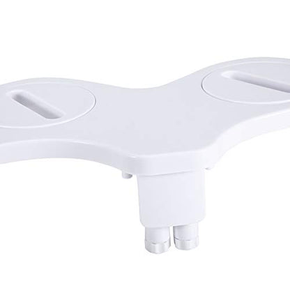 Non-Electric Mechanical Bidet Toilet Seat Adjustable Fresh Water Spray Attachment Toilet Seat