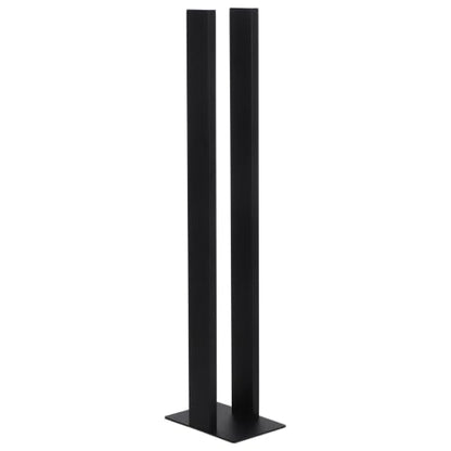 UPKOCH Towel Holder Sleek Contemporary Stainless Steel Wall Mounted Dual Bar with Dual Rod Design Easy to Install Towel Rack with Tools and Instructions for Kitchen and Bathroom