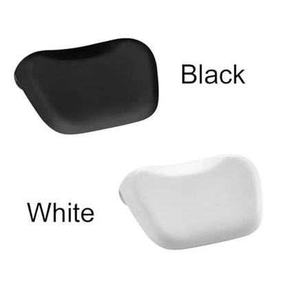 Practical Non-Slip Bathtub Pillow Ergonomic Design Suction Cup Comfort Elasticit(Brown) - color: Brown